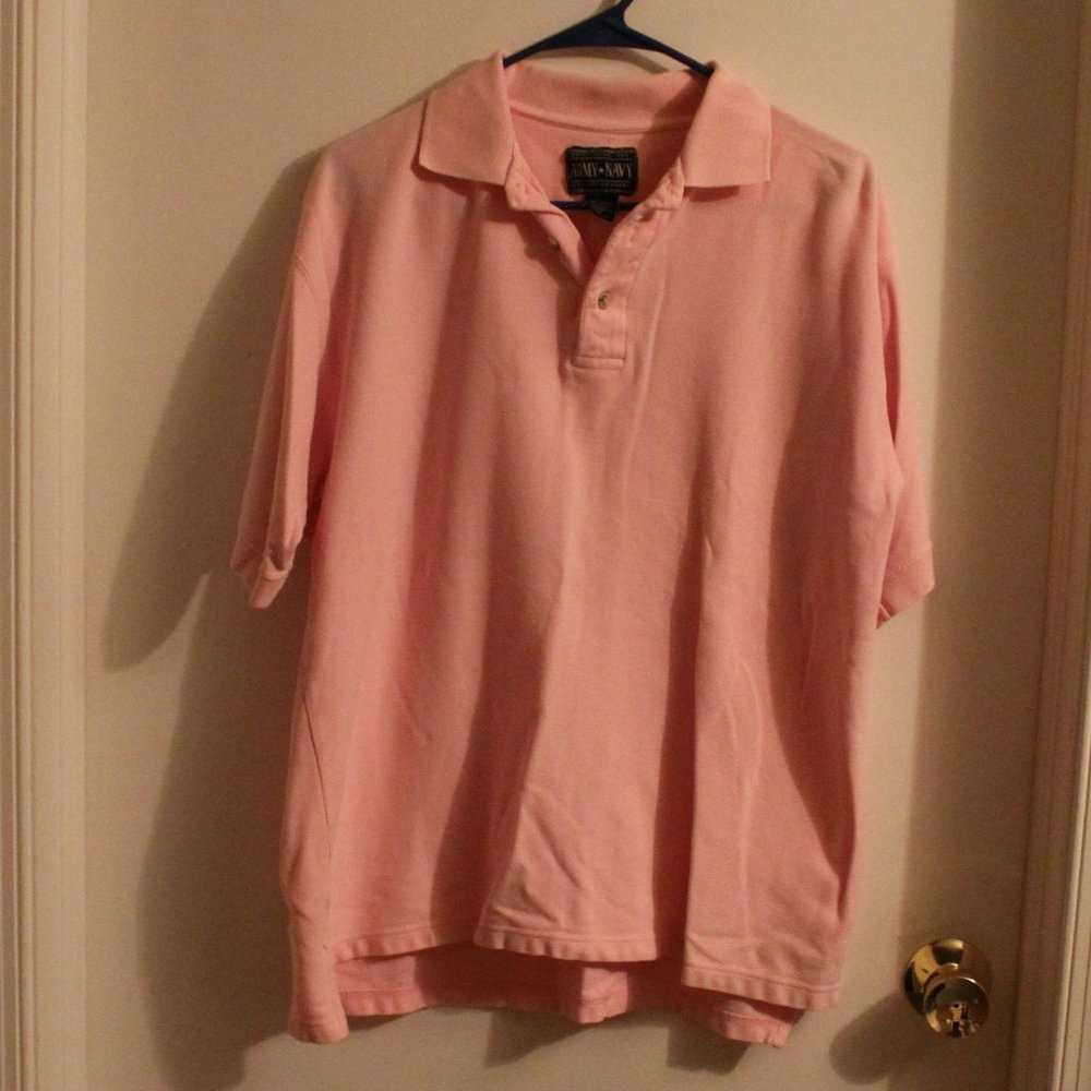 Army Navy Pink Polo